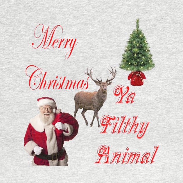 merry christmas ya filthy animal by Ali86Exclusive